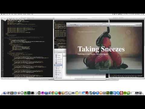 Designing a custom website with HTML5, CSS3, and CoDrops.