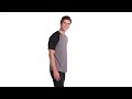 sport-tek st6040 halftime raglan teevideo thumbnail