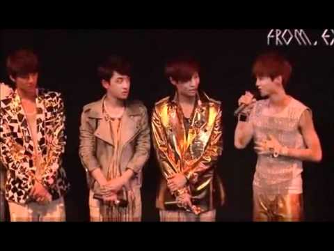 Luhan talking about Sehun at debut showcase in Beijing (Eng subs)