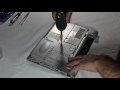 Toshiba Portege R500 Disassembly video, take a part, how to open