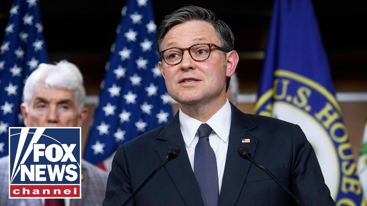 WATCH LIVE: Speaker Johnson updates the Democrat-led government shutdown