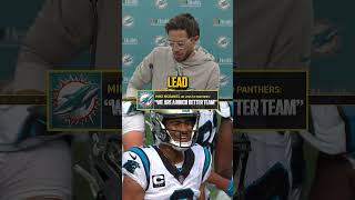 Dolphins' HC on losing to Panthers and going 1-4 #Dolphins #MikeMcDaniel #coach #NFL