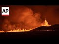 Volcano erupts on Icelands Reykjanes Peninsula