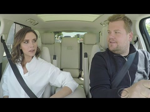 Victoria Beckham Channels Posh Spice in Carpool Karaoke During Hilarious