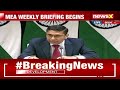 Key Update On Indians In Qatar| MEA Weekly Briefing Begins | NewsX  - 28:40 min - News - Video