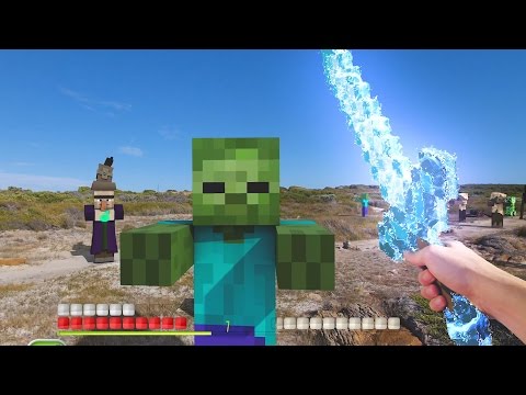 Minecraft In Real Life  The Master Sword (PART ONE) - Xem 