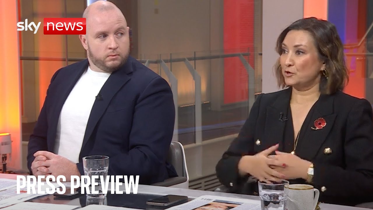 Sky News Press Preview | Henry Hill and Ayesha Hazarika | Thursday 6th November