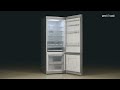 Vestfrost VF 566 MSLV - видеообзор широкого двухкамерного холодильника с дверями из стекла