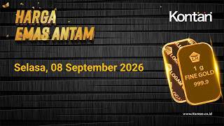 Harga Emas Antam Kembali Merosot Hari Ini (8 September 2026)