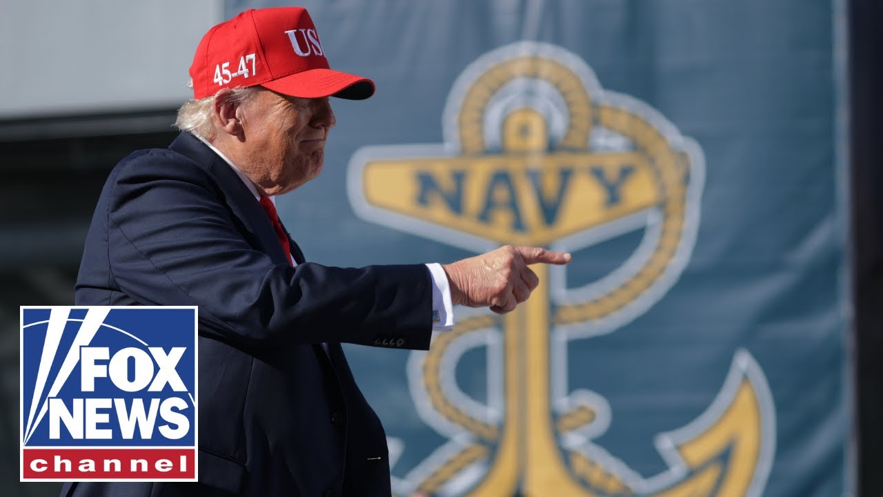 Trump: There's 'nothing like' the United States Navy