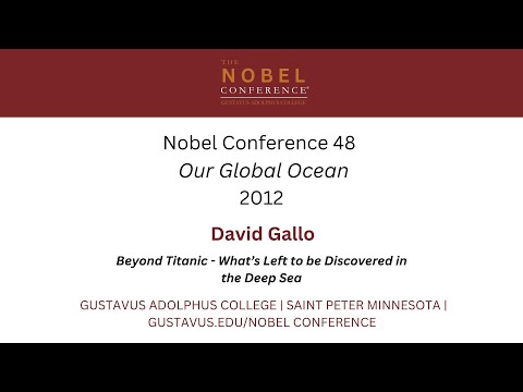 David Gallo at Nobel Conference 48 - YouTube