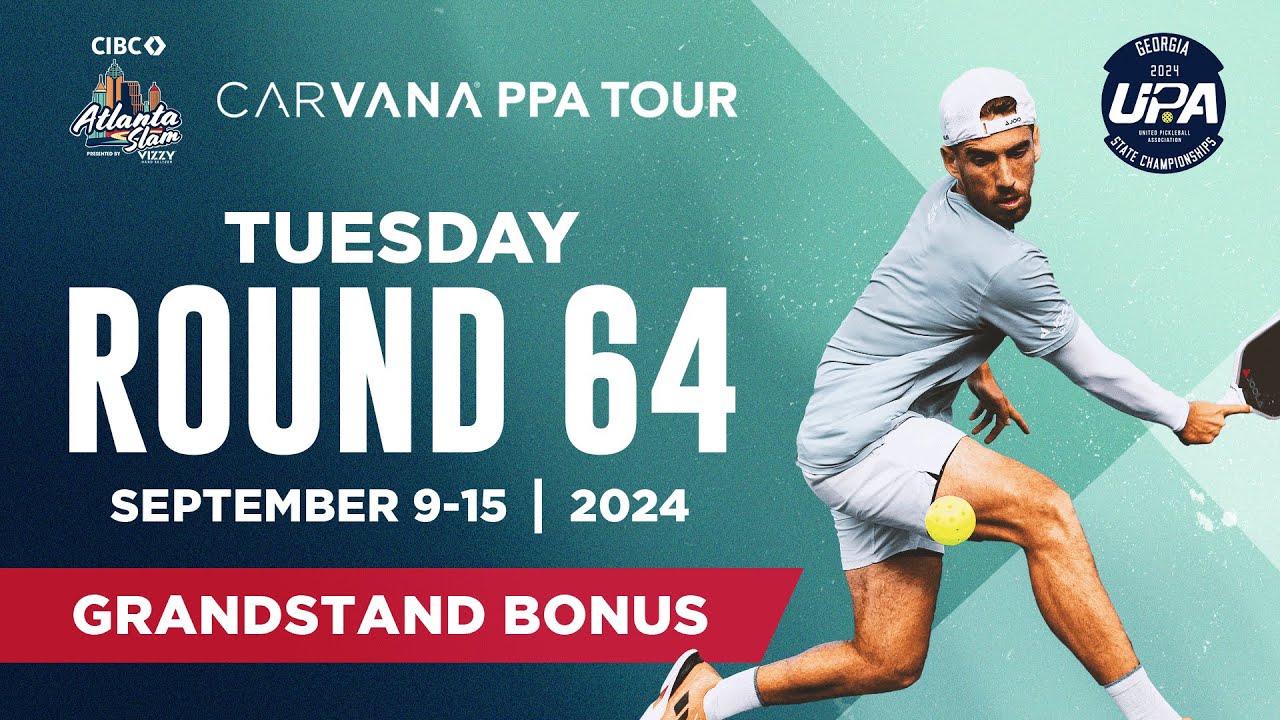 BONUS CAM: CIBC Atlanta Slam presented by Vizzy (Grandstand Court) - Round of 64