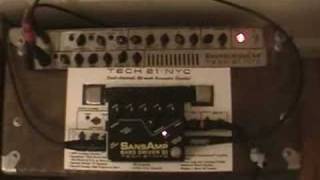 5:07 Repeat youtube video Tech 21 Bronzewood 60 and the SansAmp Bass Driver Demo w/Anthony