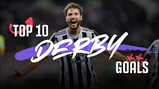 Top 10 Turin Derby Goals | Trezeguet, Pirlo, Locatelli and more!