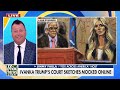 Ivanka Trumps court sketches brutally mocked online - 05:43 min - News - Video
