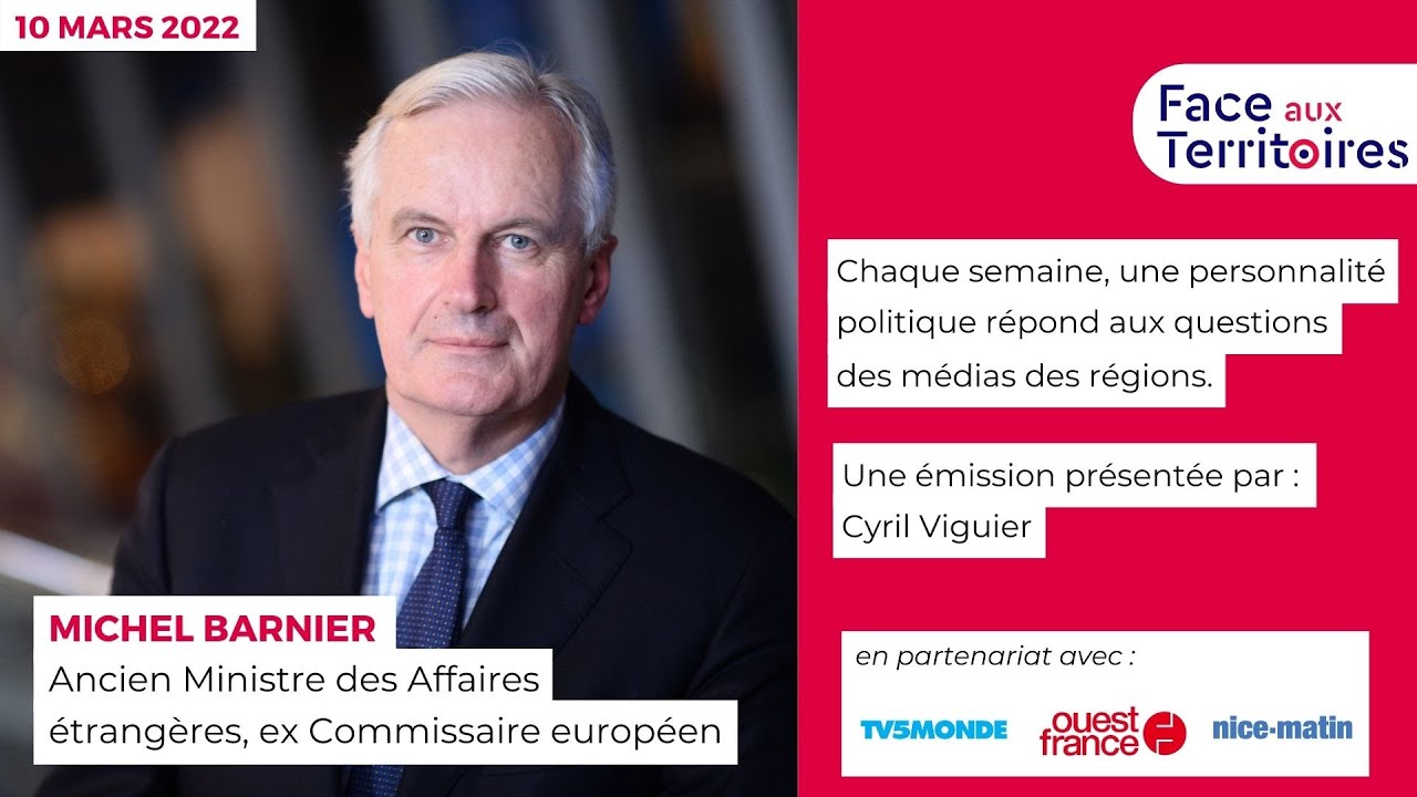 Michel Barnier, ancien ministre des affaires étrangères, face aux territoires