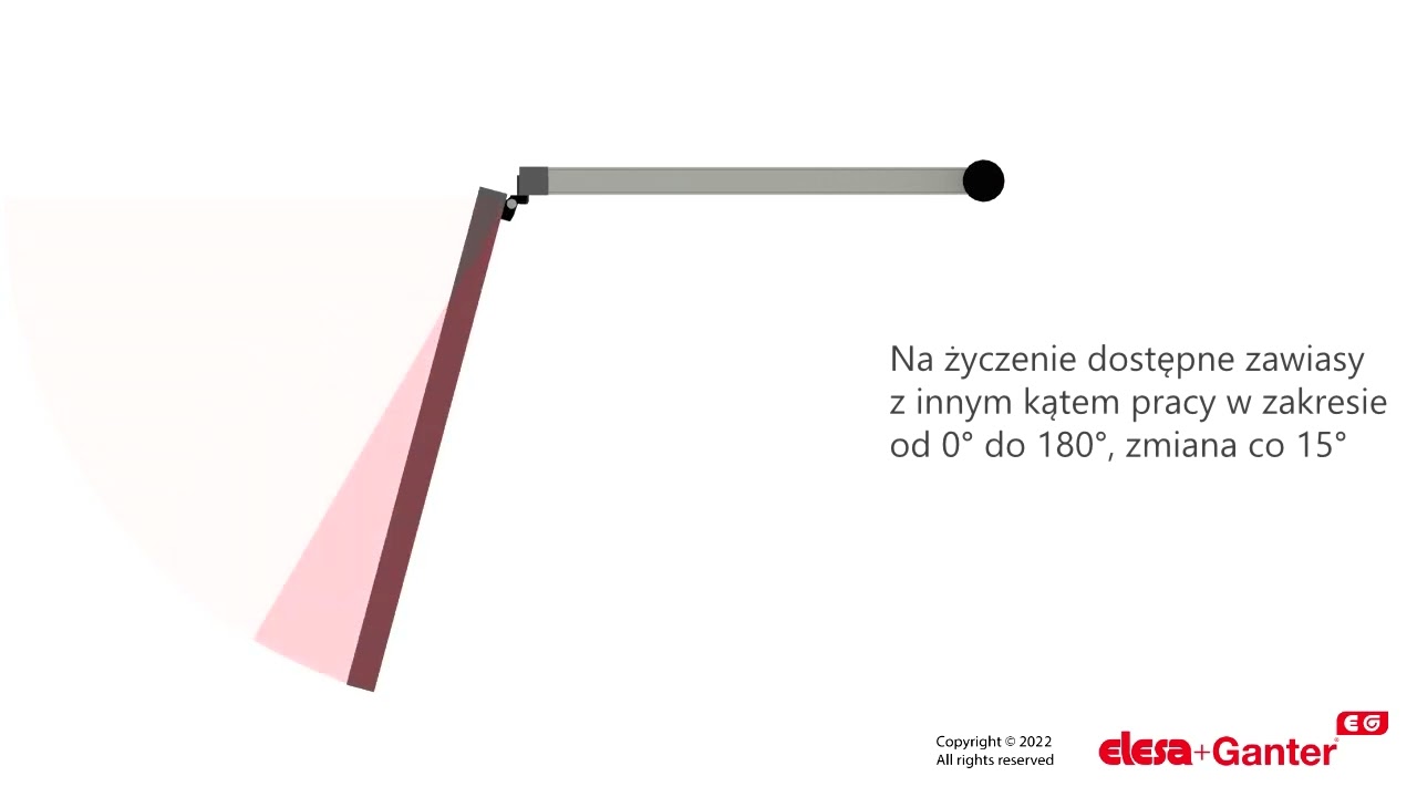 Zawiasy z wbudowanym wyłącznikiem bezpieczeństwa CFSW. (Cechy użytkowe) video