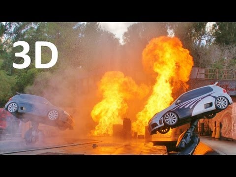 Fast and Furious (3D) Studio Tour at Universal Studios Hollywood