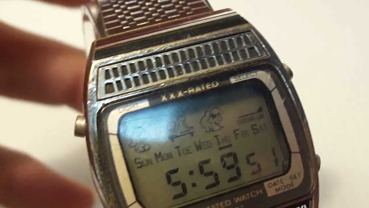 digital lcd watch