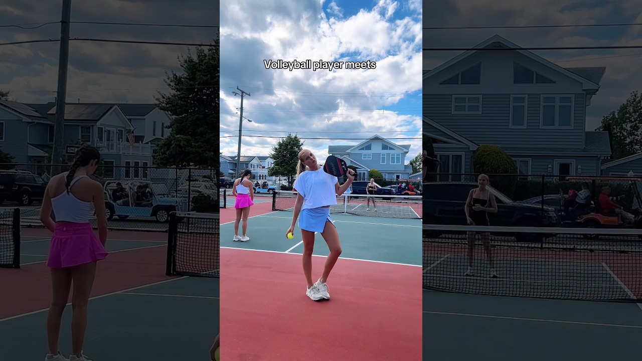 Volleyball meets Pickleball 🤾🏼‍♀️