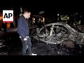 Russian drones hit Kharkiv, killing two and wounding 30 others
