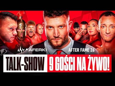 AFERKI TALK-SHOW: Labryga, Sarara, Sędzia Jarosz, Ufoludek, Najman, Linkiewicz, Szachta, Alberto