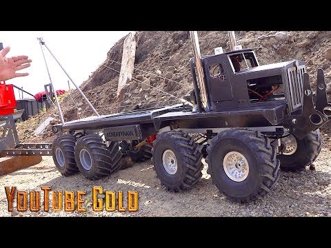 YouTube GOLD - 8x8 Heavy Haul Mine Site Move : Make it Snappy (s2 e4) | RC ADVENTURES