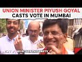 Mumbai Voting Today | Union Minister Piyush Goyal Casts Vote In Mumbai North