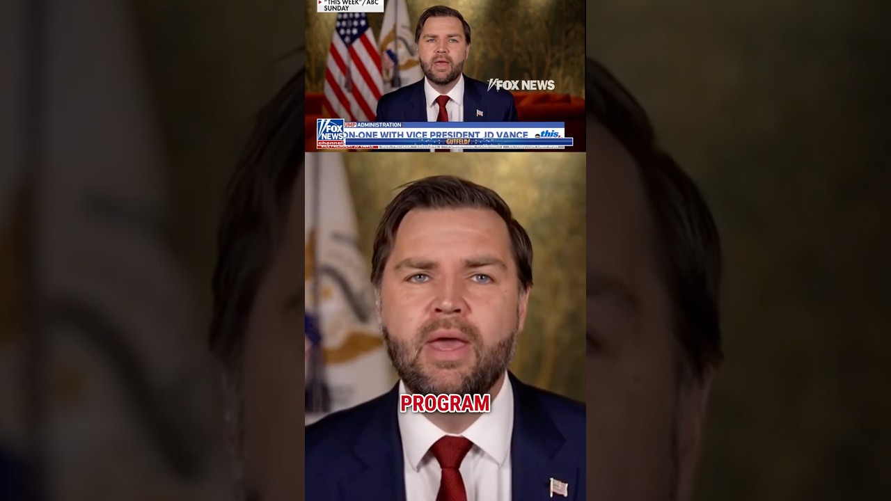 Vance DESTROYS Stephanopoulos, interview comes to SCREECHING halt #shorts #foxnews #politics