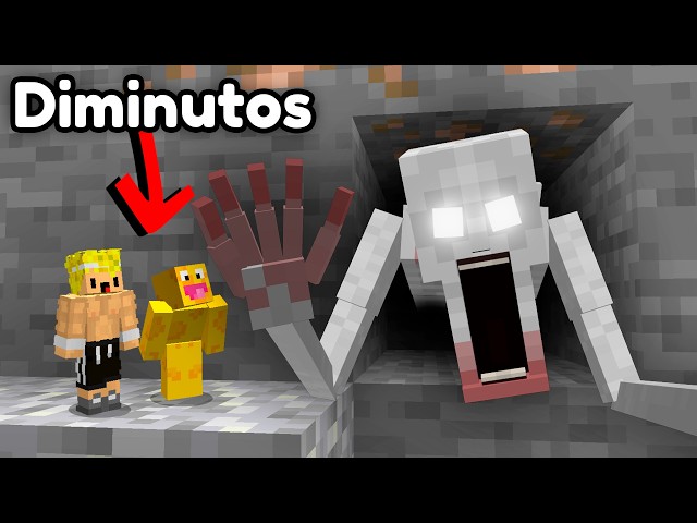 Sobrevivimos Siendo DIMINUTOS a Los DWELLERS de Minecraft