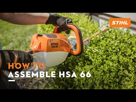 Podador a bateria 36V (Não incluso) HSA 66 500MM/20" Stihl - Vídeo explicativo