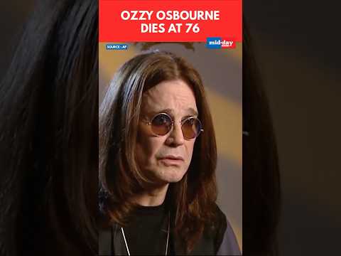 Rock Legend  Reality Star Ozzy Osbourne Dies at 76  rockstar news 12 thousand views  play Short