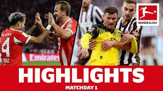 ALL HIGHLIGHTS | BUNDESLIGA | MATCHDAY 01