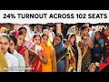 Voting Percentage | Great Indian Election Begins, 24% Turnout Across 102 Seats In 4 Hours