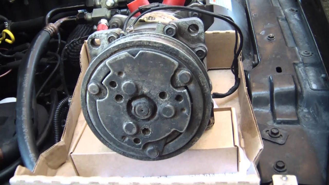 Jeep cherokee ac clutch removal #5