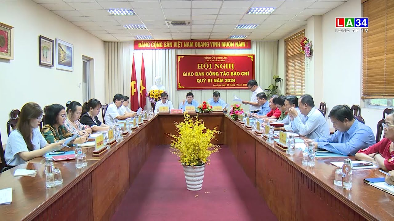 Hội nghị giao ban công tác báo chí quý III/2024