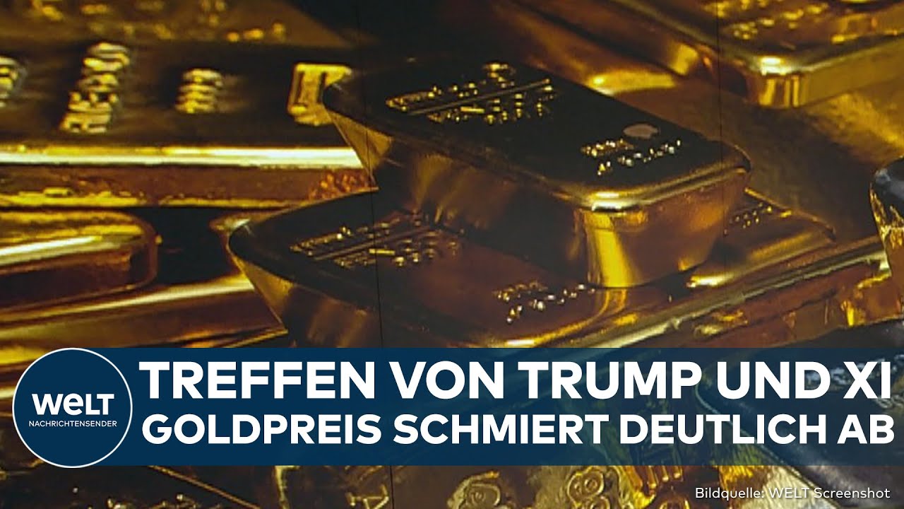 USA UND CHINA: Treffen von Trump und Xi! Goldpreis rauscht weiter nach unten!