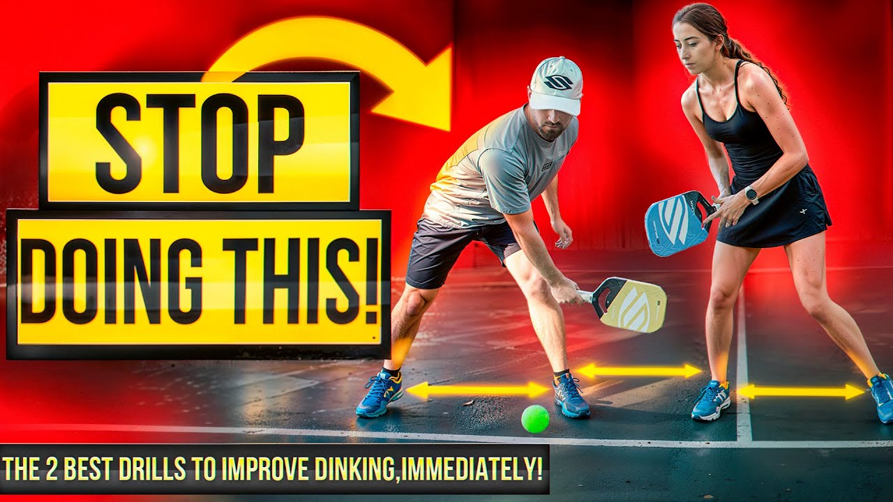 2-Person Dinking Drills to Improve Your Game: The Key to Consistent Pickleball Dinks & Speed-Ups