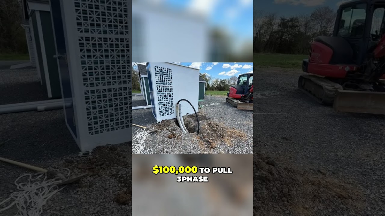 Crypto Mining: $100K+ Electrical Reroute! Was it Worth it? shorts