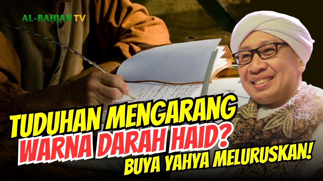 Dari mana Buya Yahya Mendapat Ilmu Warna Darah Haid? Ini Penjelasannya! | Buya Yahya