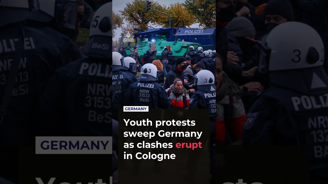 Youth Protests Sweep Germany as Clashes Erupt in Cologne