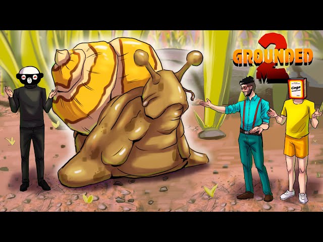 НАС УМЕНЬШИЛИ ДО РАЗМЕРОВ УЛИТКИ! НОВЫЙ GROUNDED 2! ТЕПЕРЬ ВЫЖИВАНИЕ В ПАРКЕ