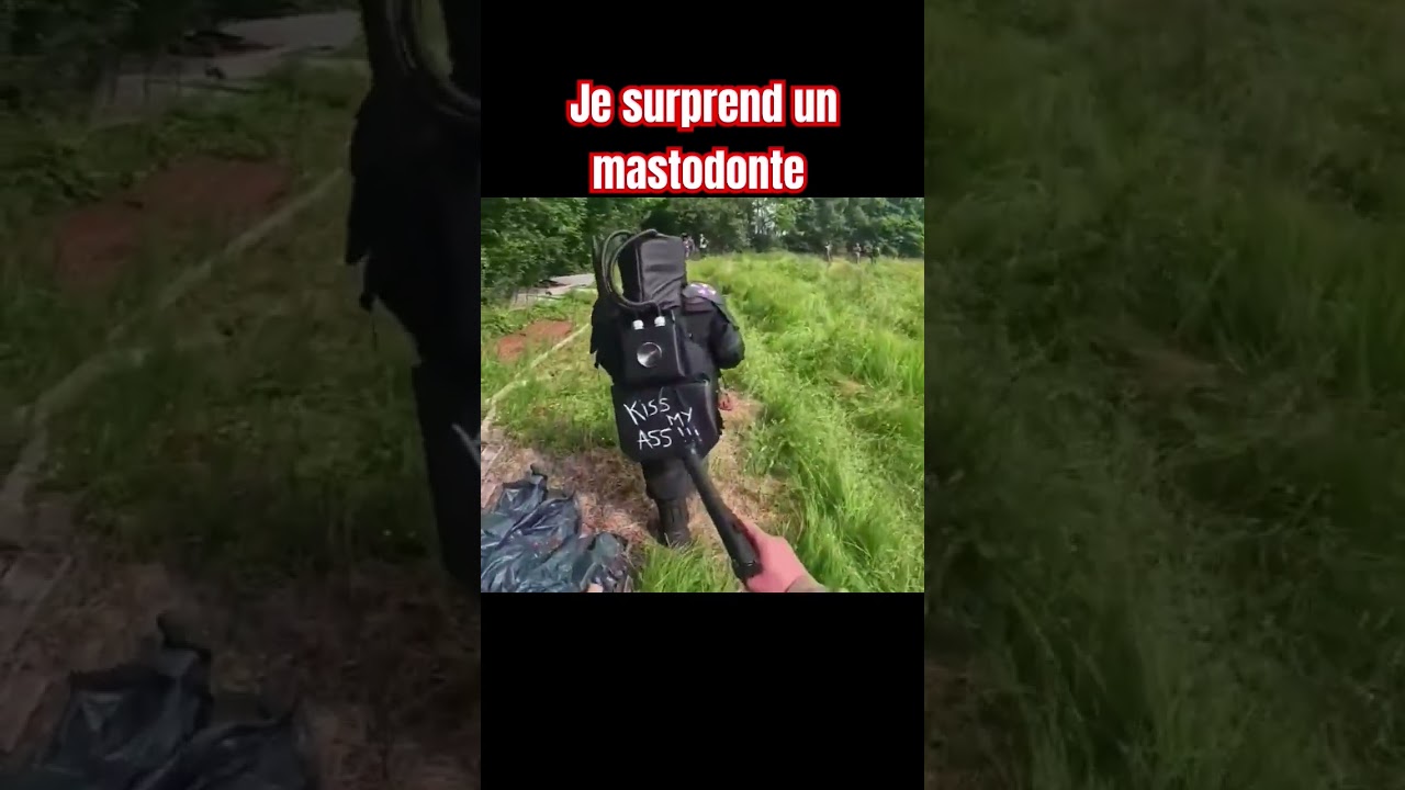 je surprend un mastodonte dans le dos #juggernaut #milsim #warzone