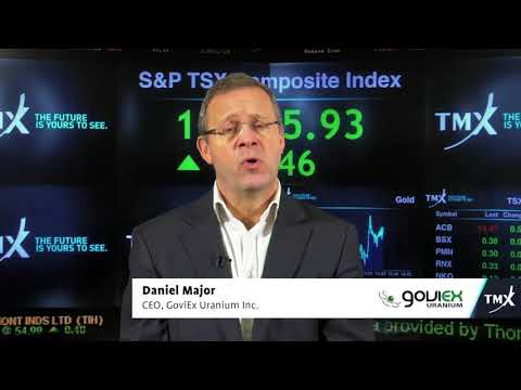View from the C-Suite: Daniel Major, CEO of GoviEx Uranium Inc., tells their company’s story. View from the C-Suite: Daniel Major, CEO of GoviEx Uranium Inc., tells their company’s story.