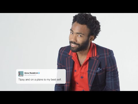 The Funniest Tweets Read by Donald Glover and the Year’s Best Actors | GQ