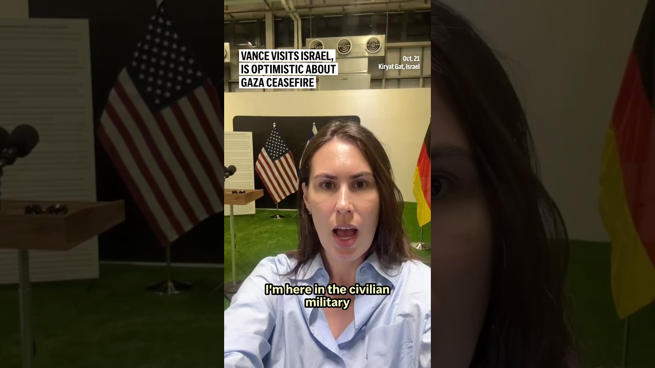 Vance visits Israel, is optimistic about Gaza ceasefire