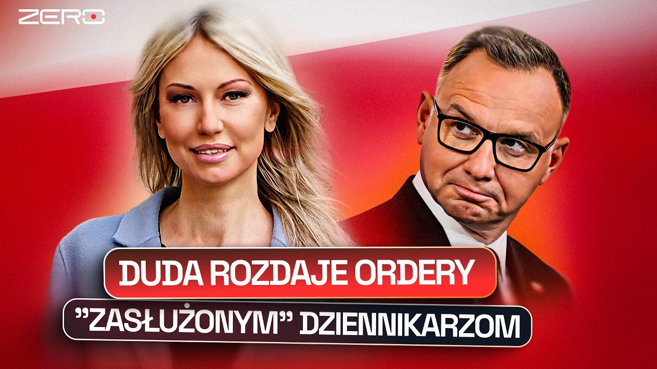 ORDERY DLA OGÓREK I KARNOWSKICH. DUDA NAGRADZA WIERNYCH DZIENNIKARZY