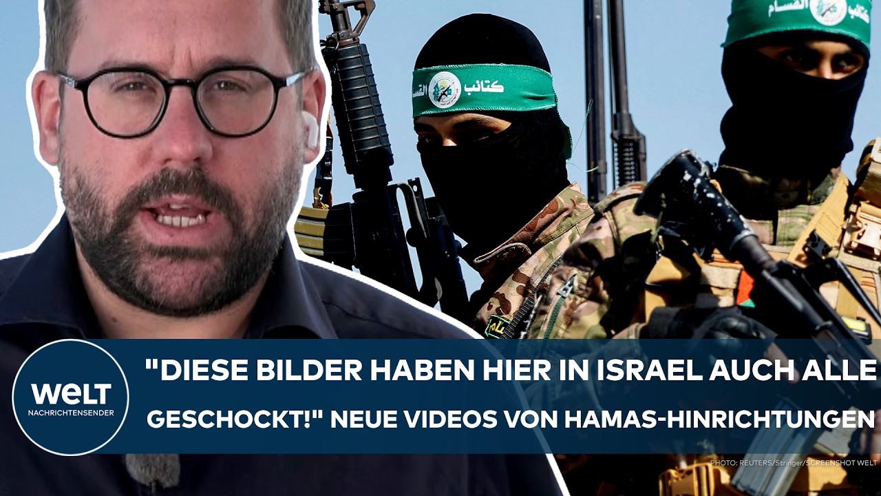 GAZA: "Diese Bilder haben hier in Israel auch alle geschockt!" Neue Videos von Hamas-Hinrichtungen