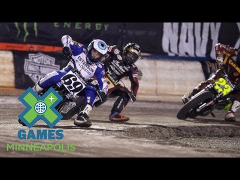 Sammy Halbert wins Flat Track gold | X Games Minneapolis 2017