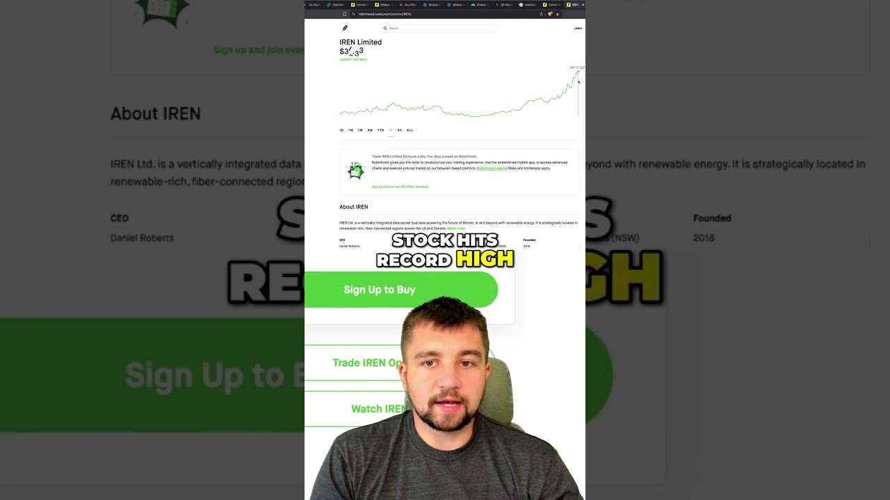 IREN Stock Soars! Co-founders Cash Out $66M, Is It Time to Sell? shorts